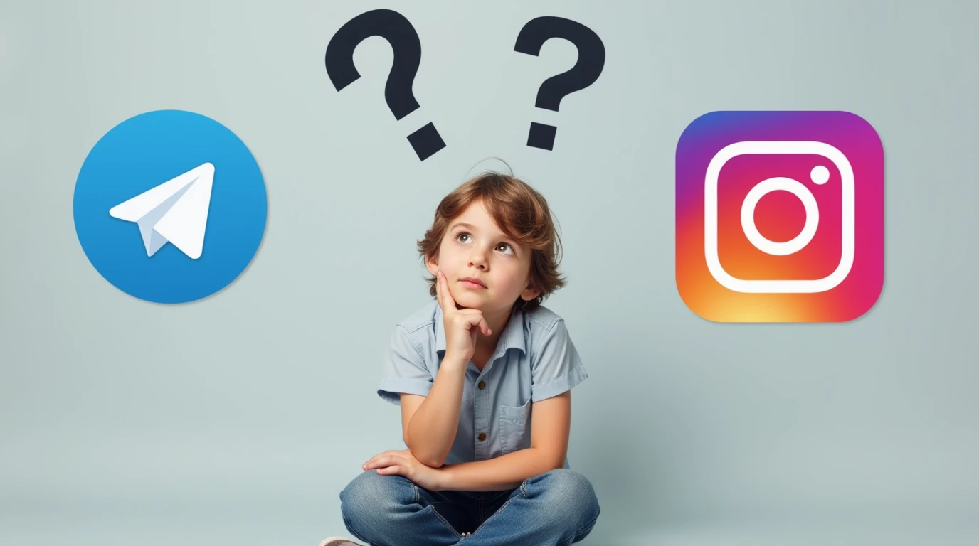 الأطفال يستخدمون وسائل التواصل الاجتماعي