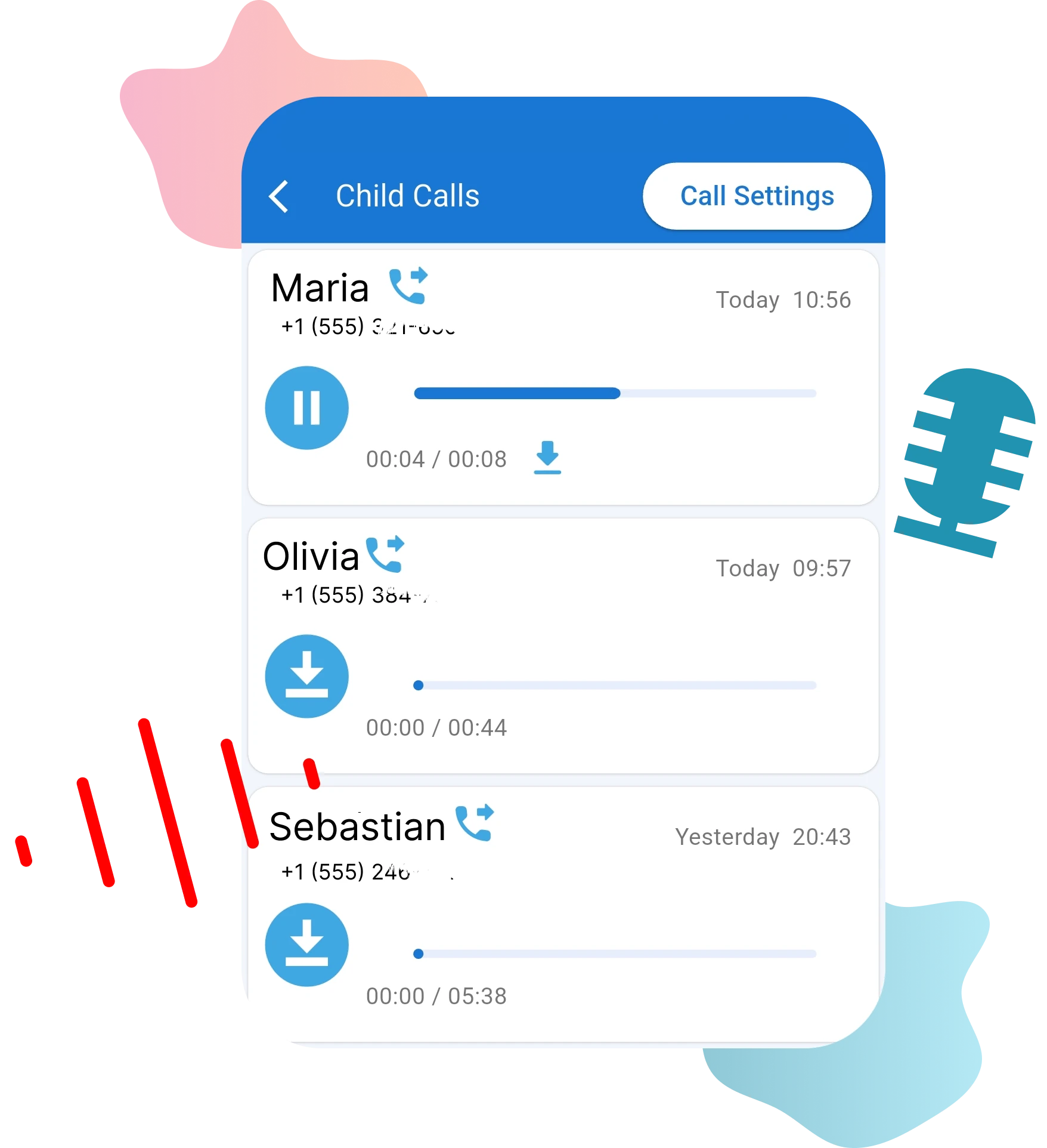 Child Calls Screenshot 1
