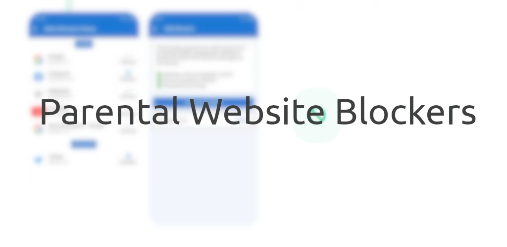 Parental website blockers