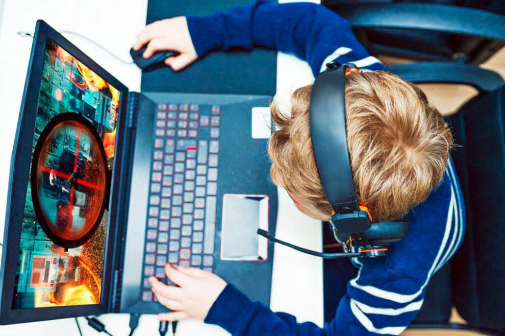 Kids Using Multiple Devices